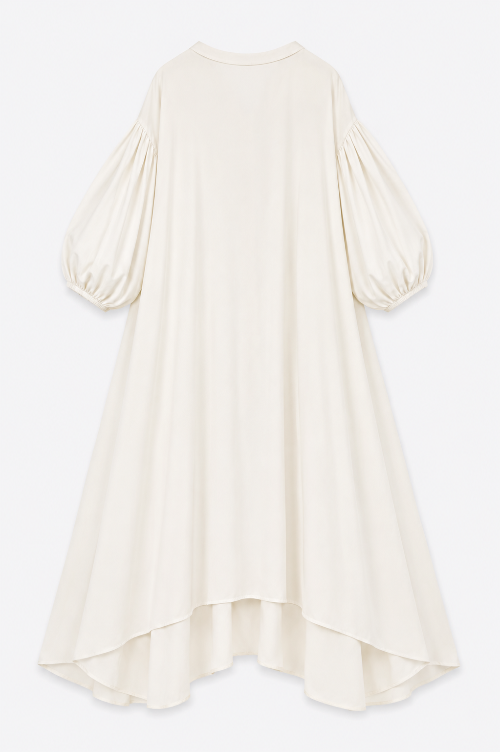Cloudfall Balloon-Sleeve Dress