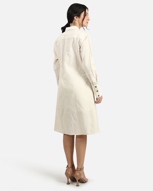 Longline Buttondown Dress
