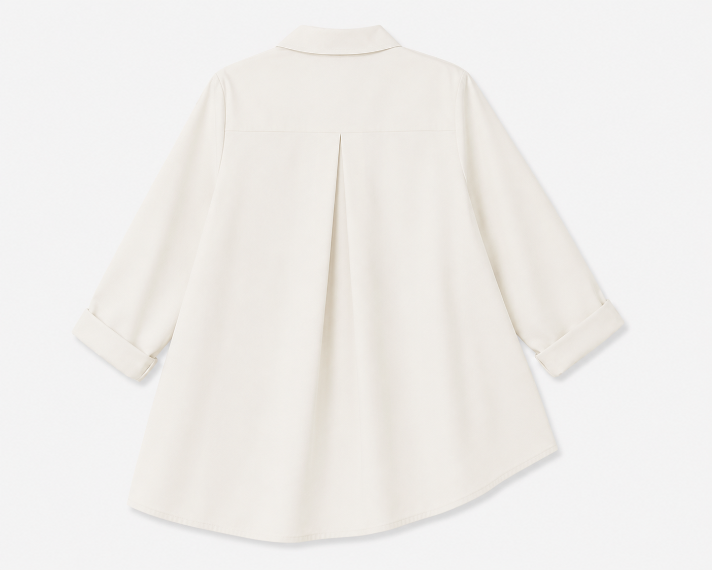 Offset Pleat Shirt