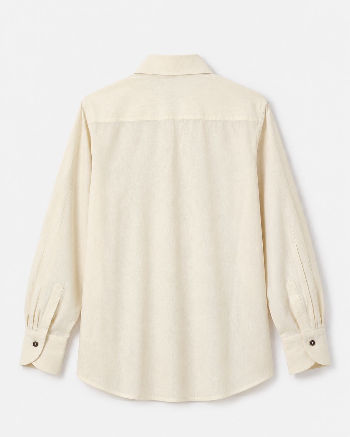 Long Collar Cotton Shirt