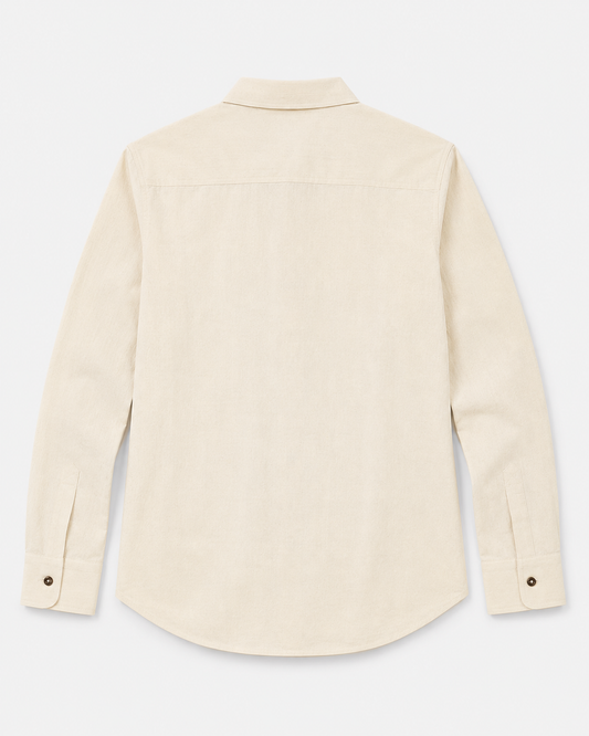 Pale Grid Cotton Shirt
