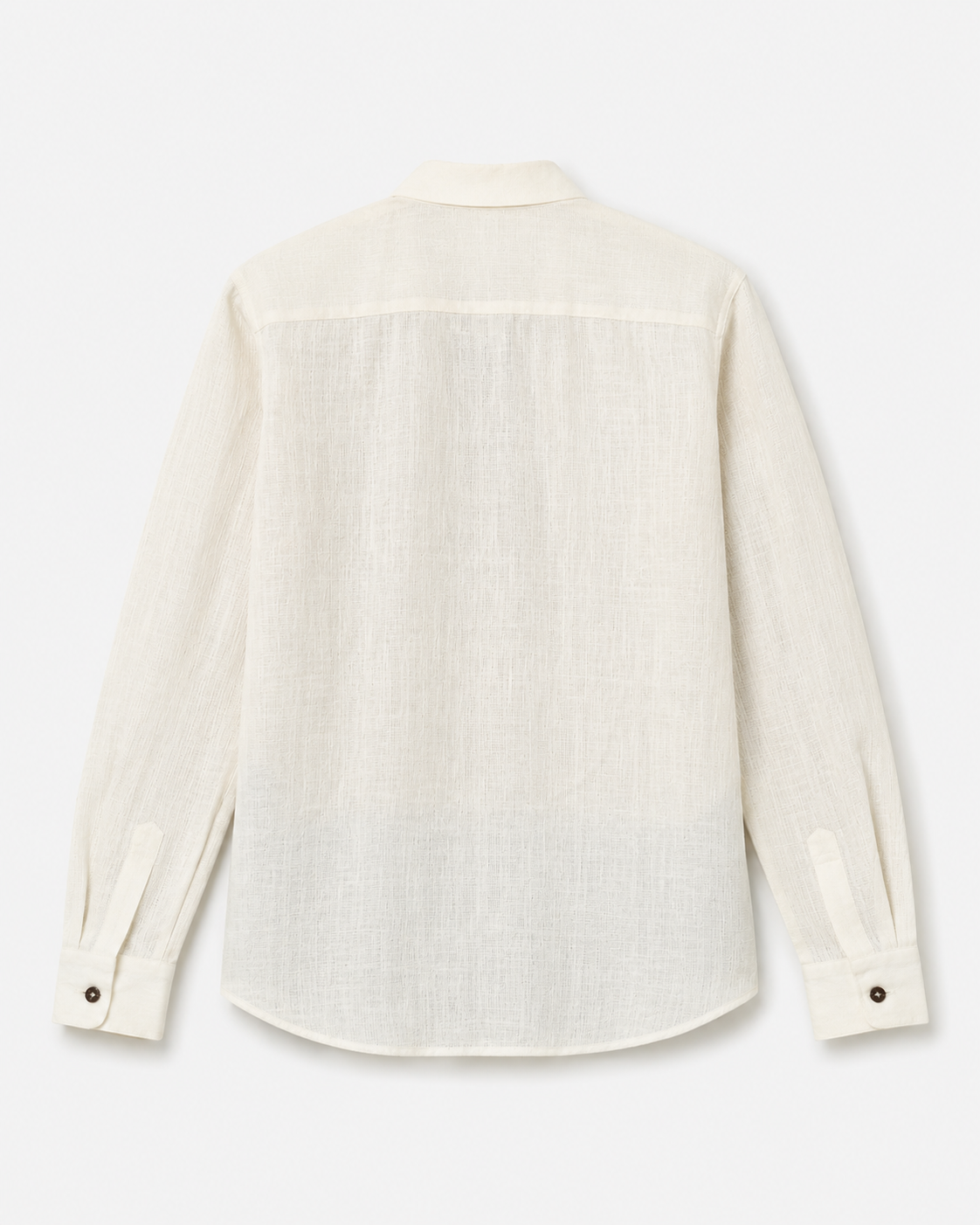 Solid Placket Linen Shirt