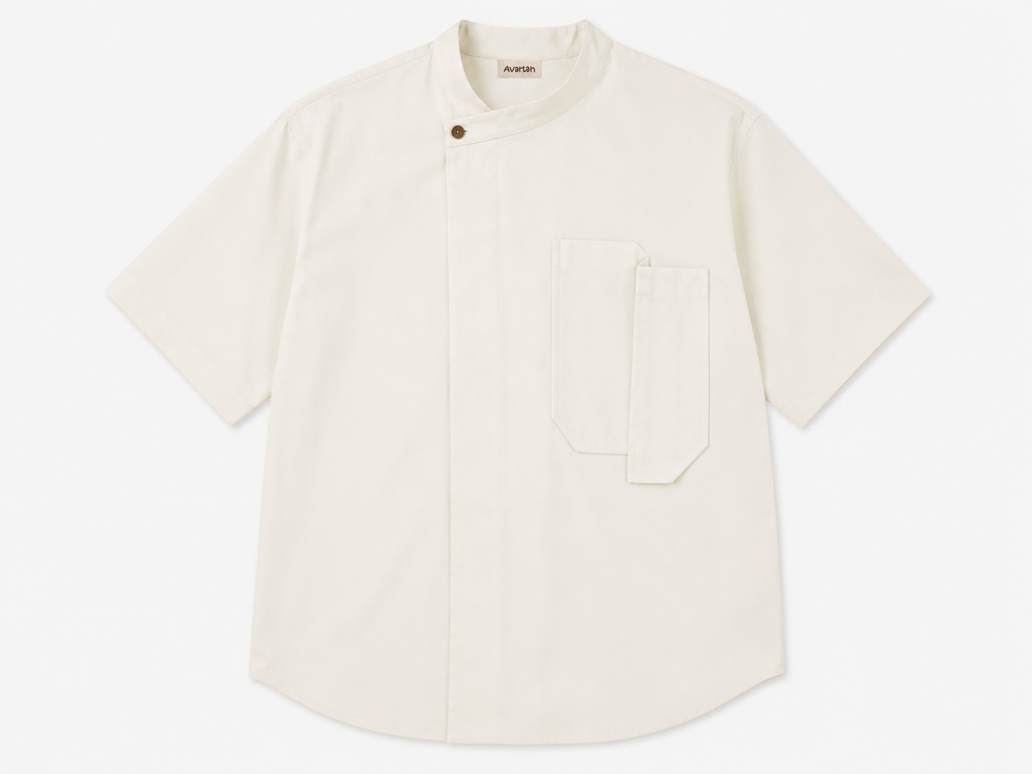Asymmetric Utility Pocket Shirt