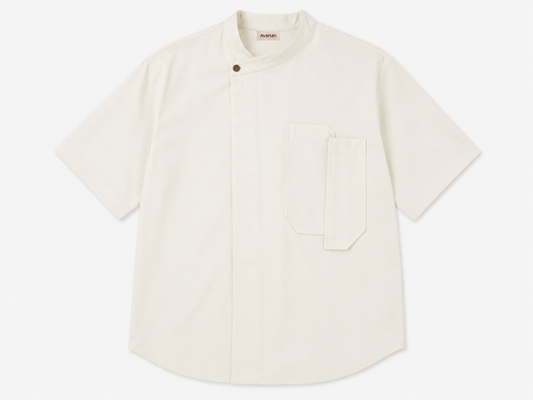 Asymmetric Utility Pocket Shirt