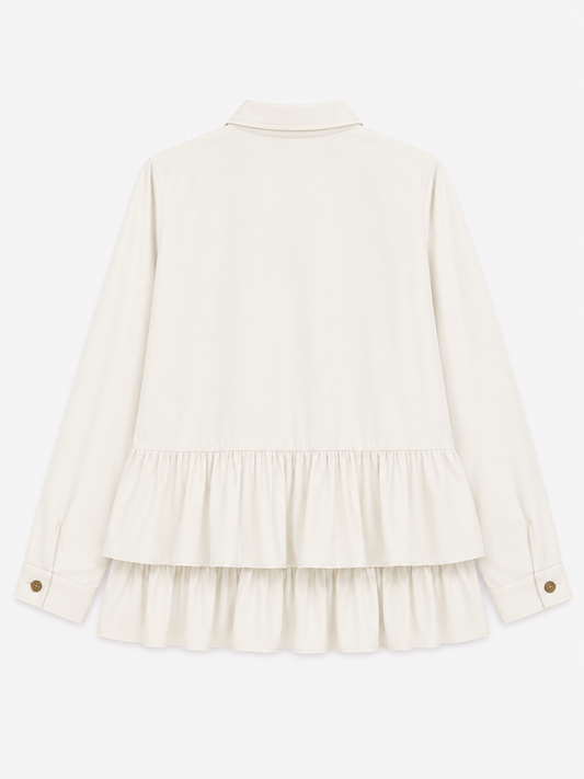 Cascade Ruffle Shirt