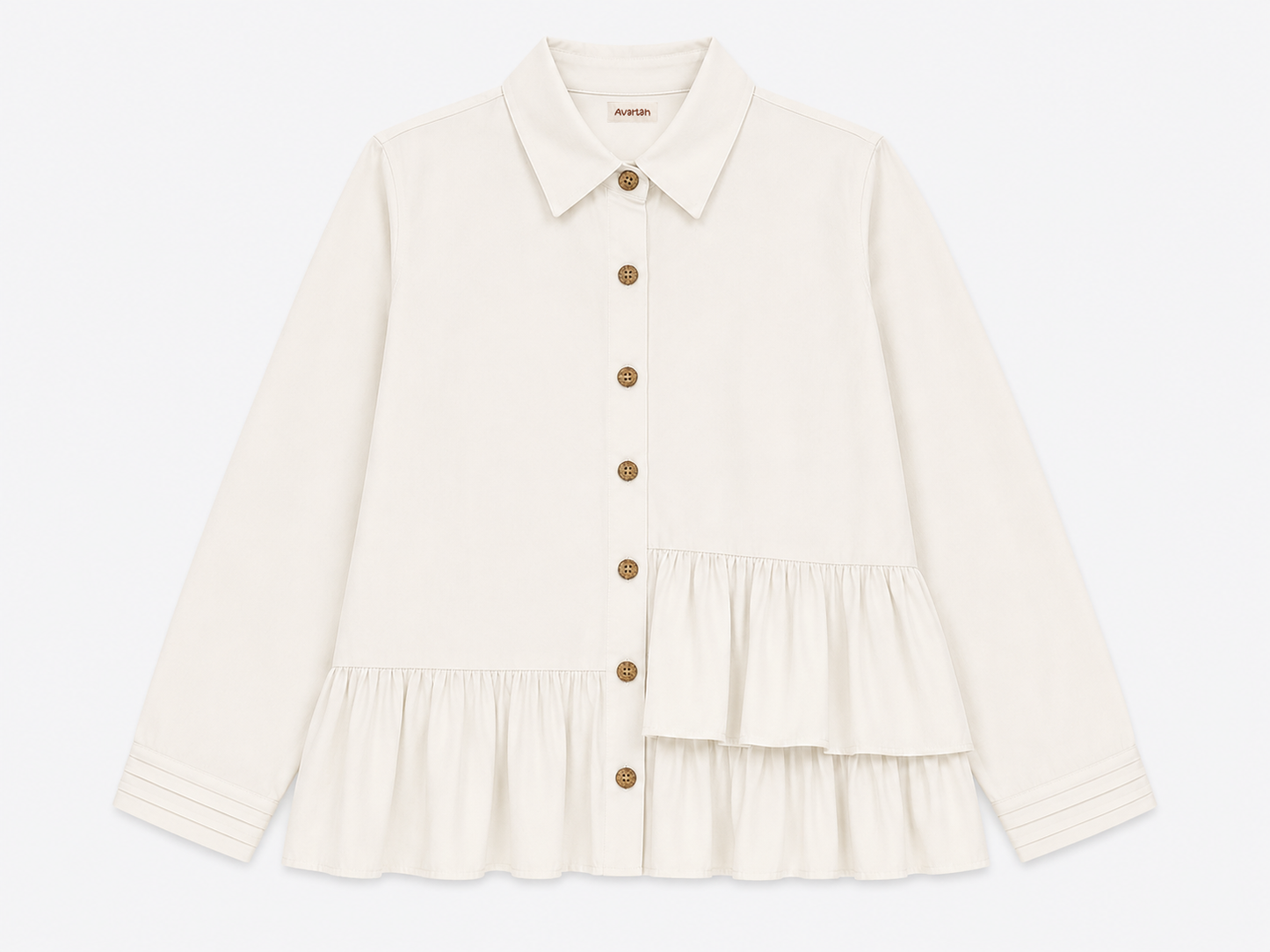 Cascade Ruffle Shirt