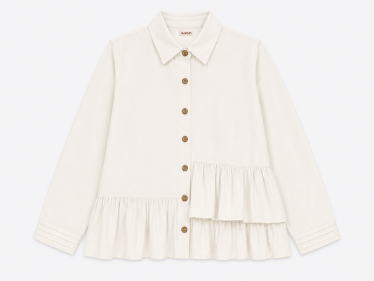 Cascade Ruffle Shirt