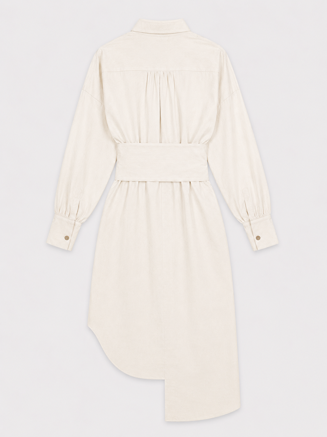Corset Waist Shirt Dress