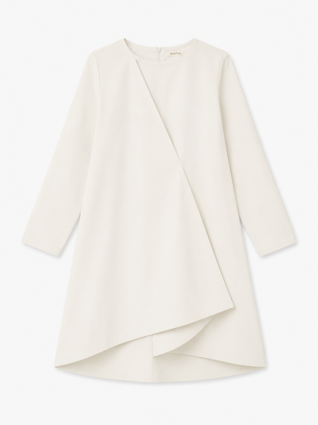 Diagonal Overlay Dress