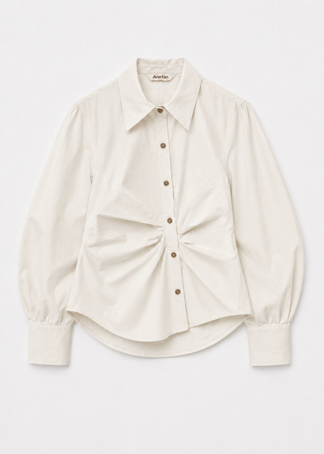 Gathered Drape Shirt