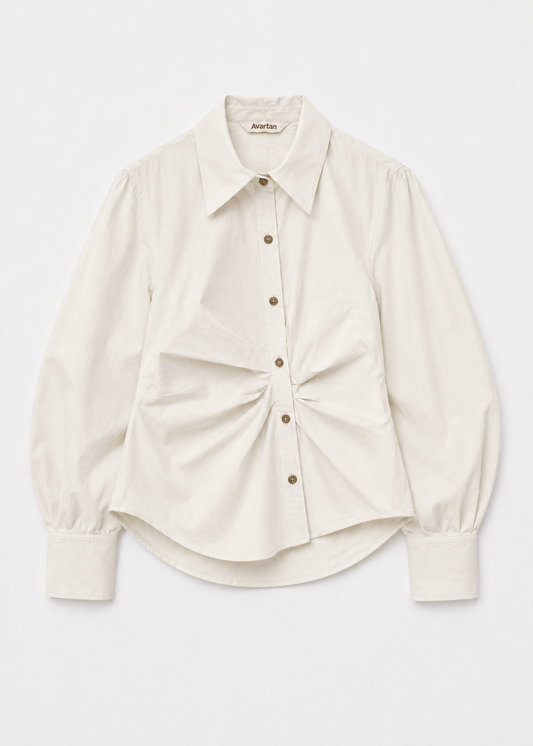 Gathered Drape Shirt