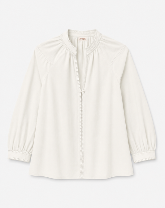 Gathered Yoke Blouse