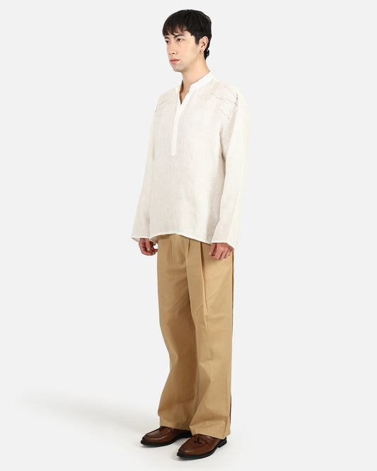 afterlight linen tunic