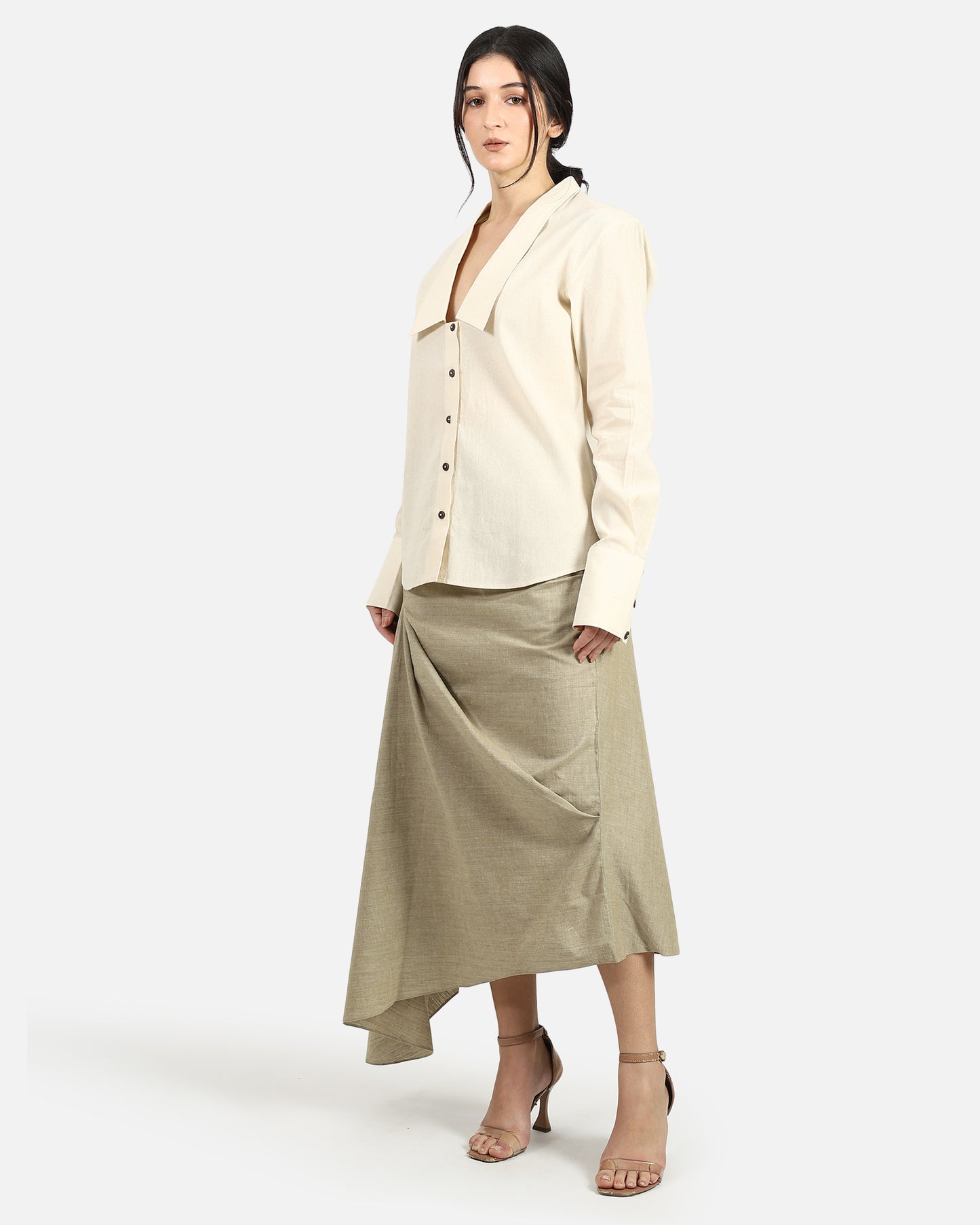 Extended Collar Shirt