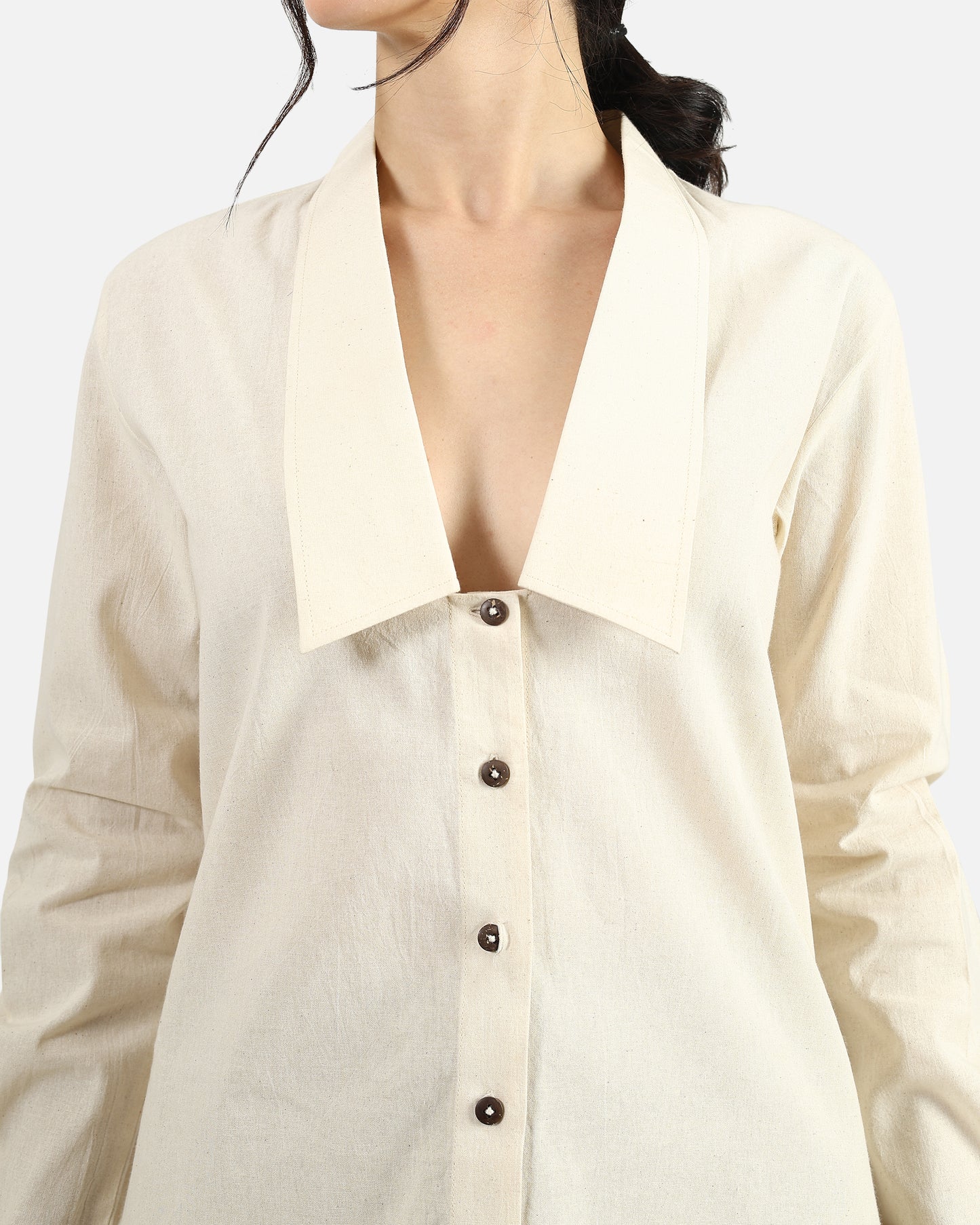 Extended Collar Shirt