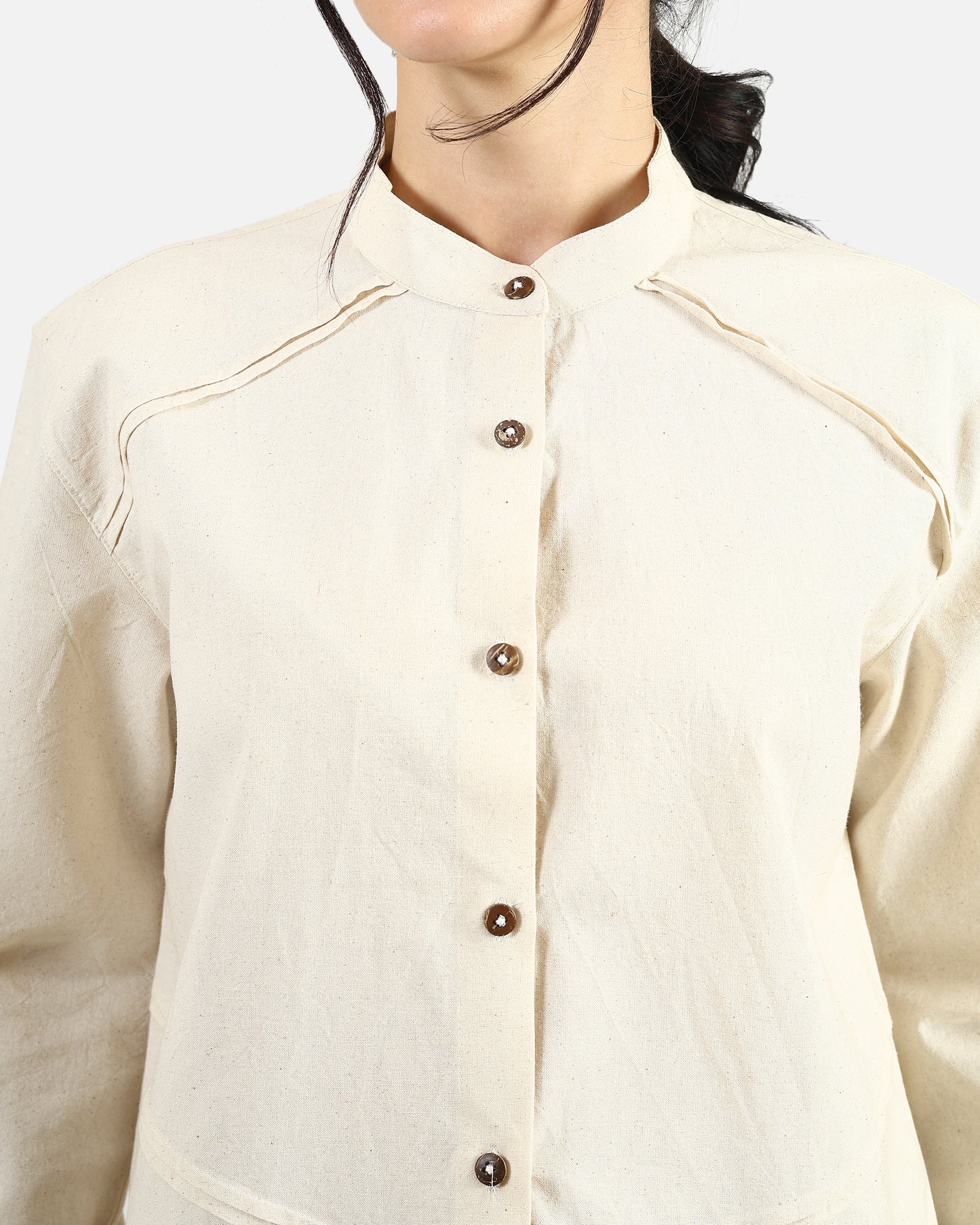 Mirror Tuck Shirt