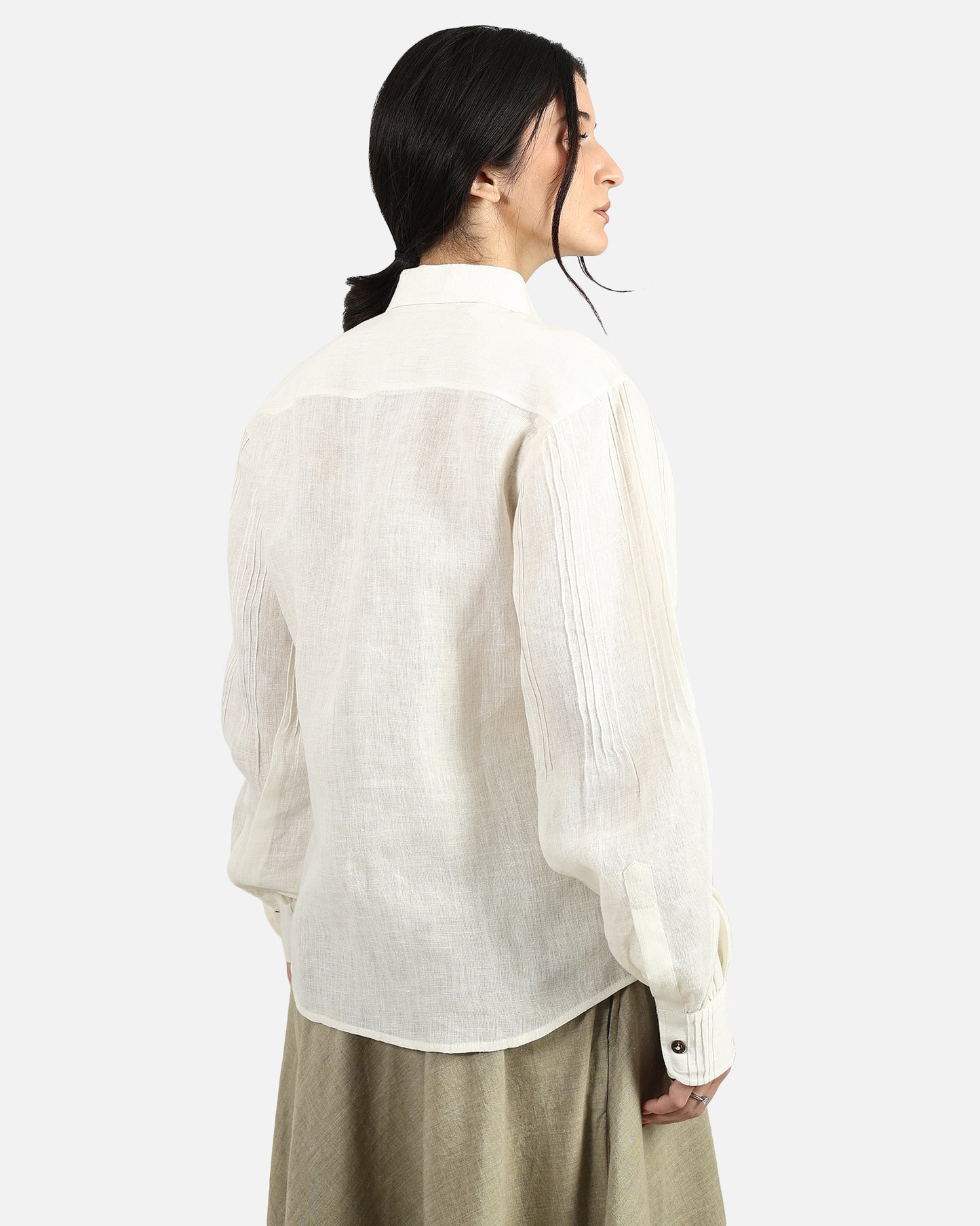 Gathered Drift Shirt