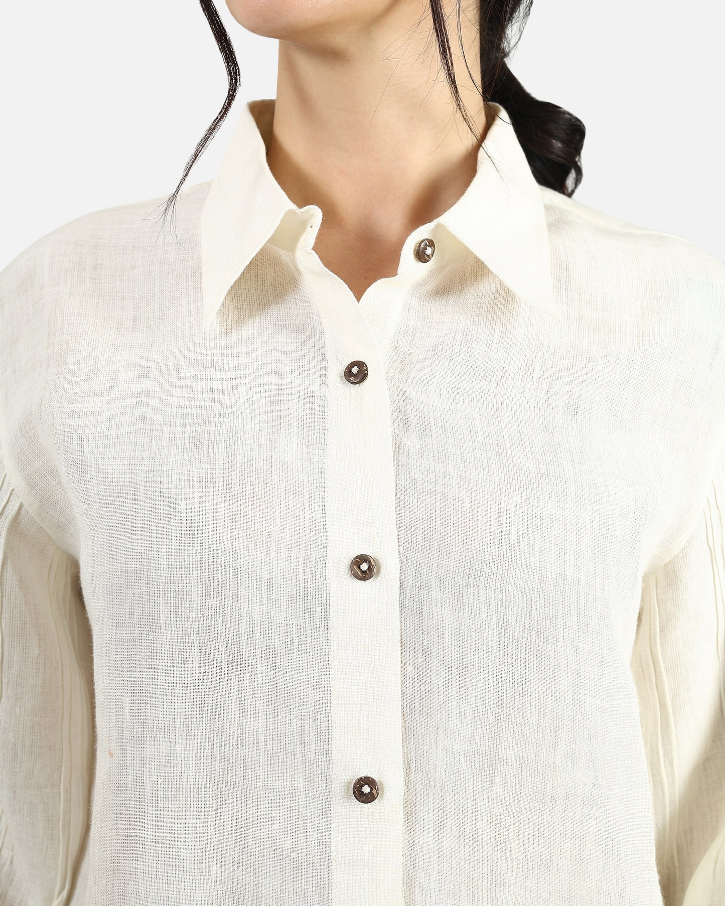 Gathered Drift Shirt