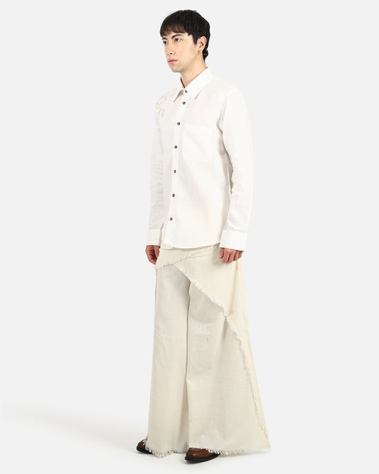 Contour Shoulder Cotton Shirt