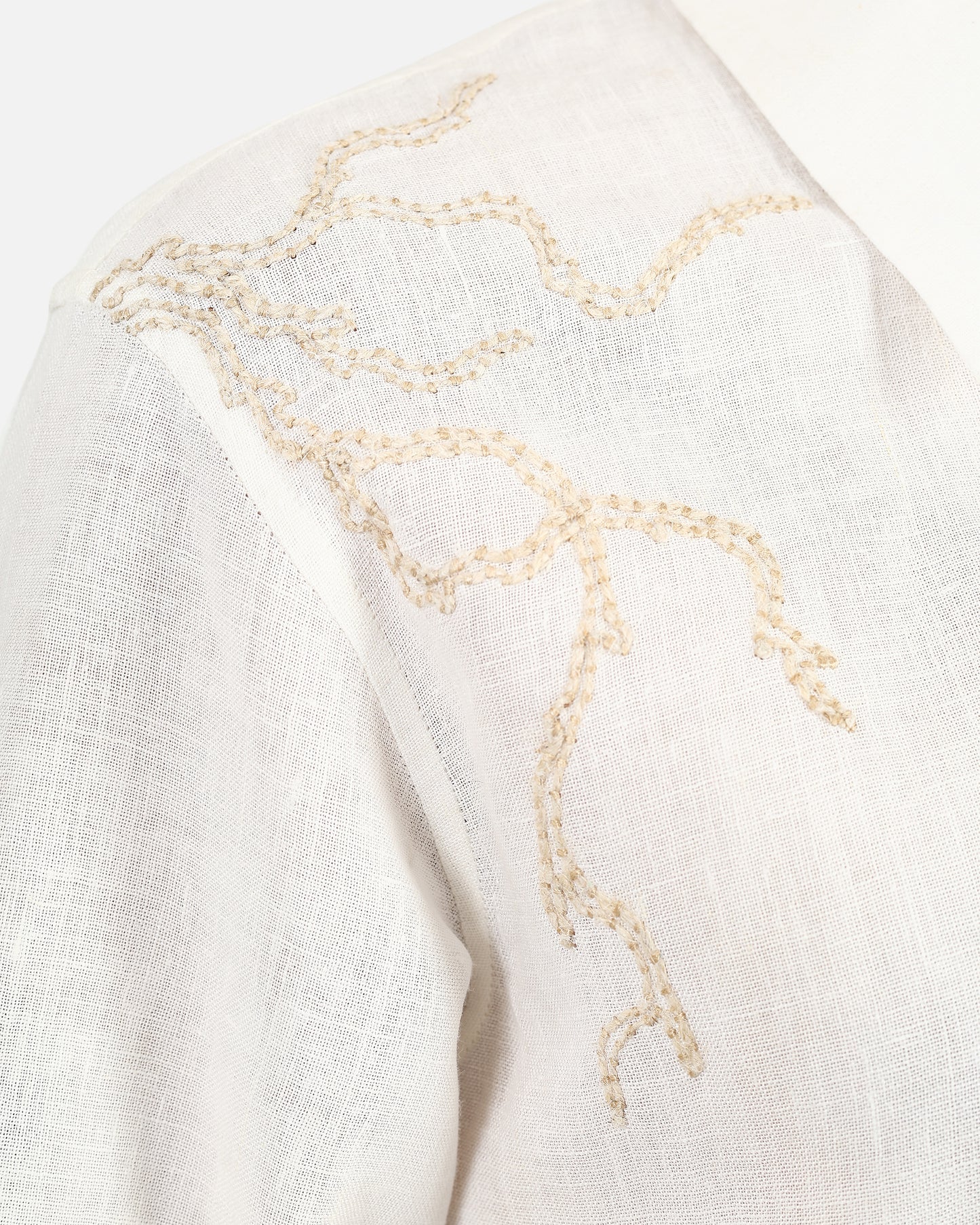 Contour Shoulder Cotton Shirt