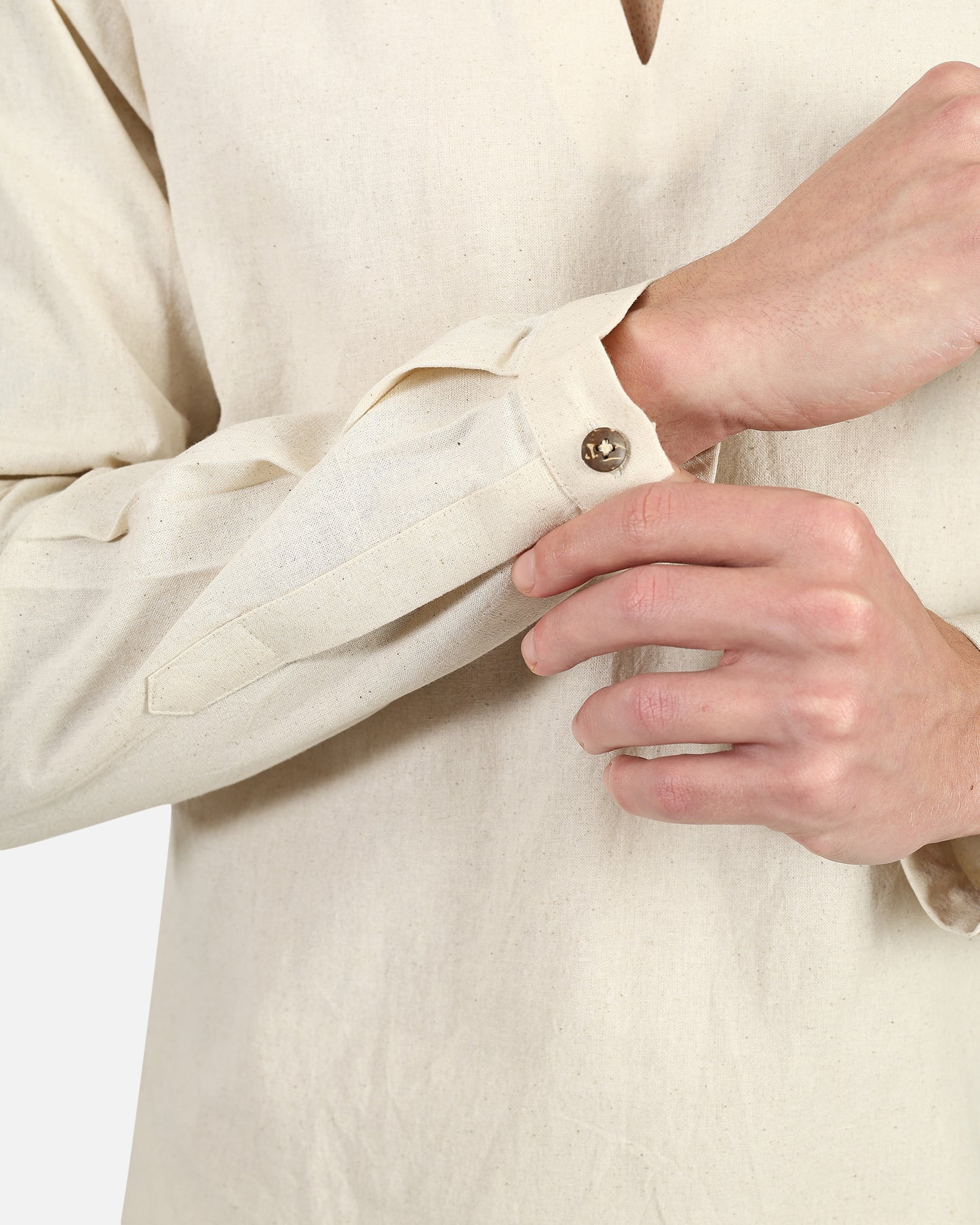 V-notch Collar Pullover Shirt