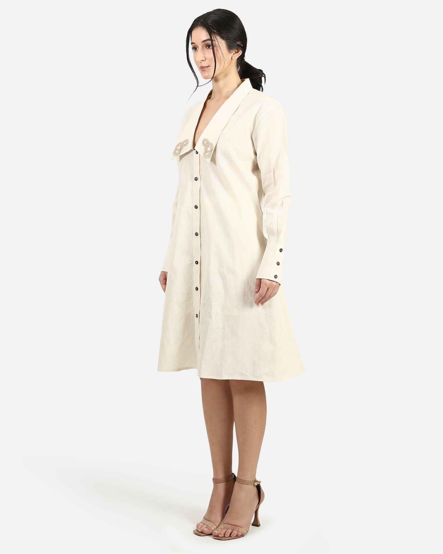 Longline Buttondown Dress