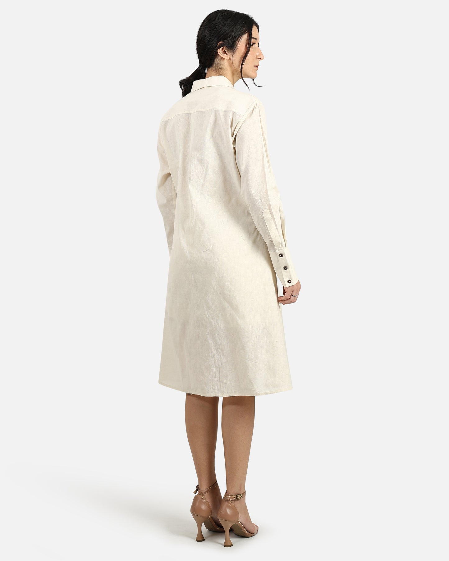 Longline Buttondown Dress