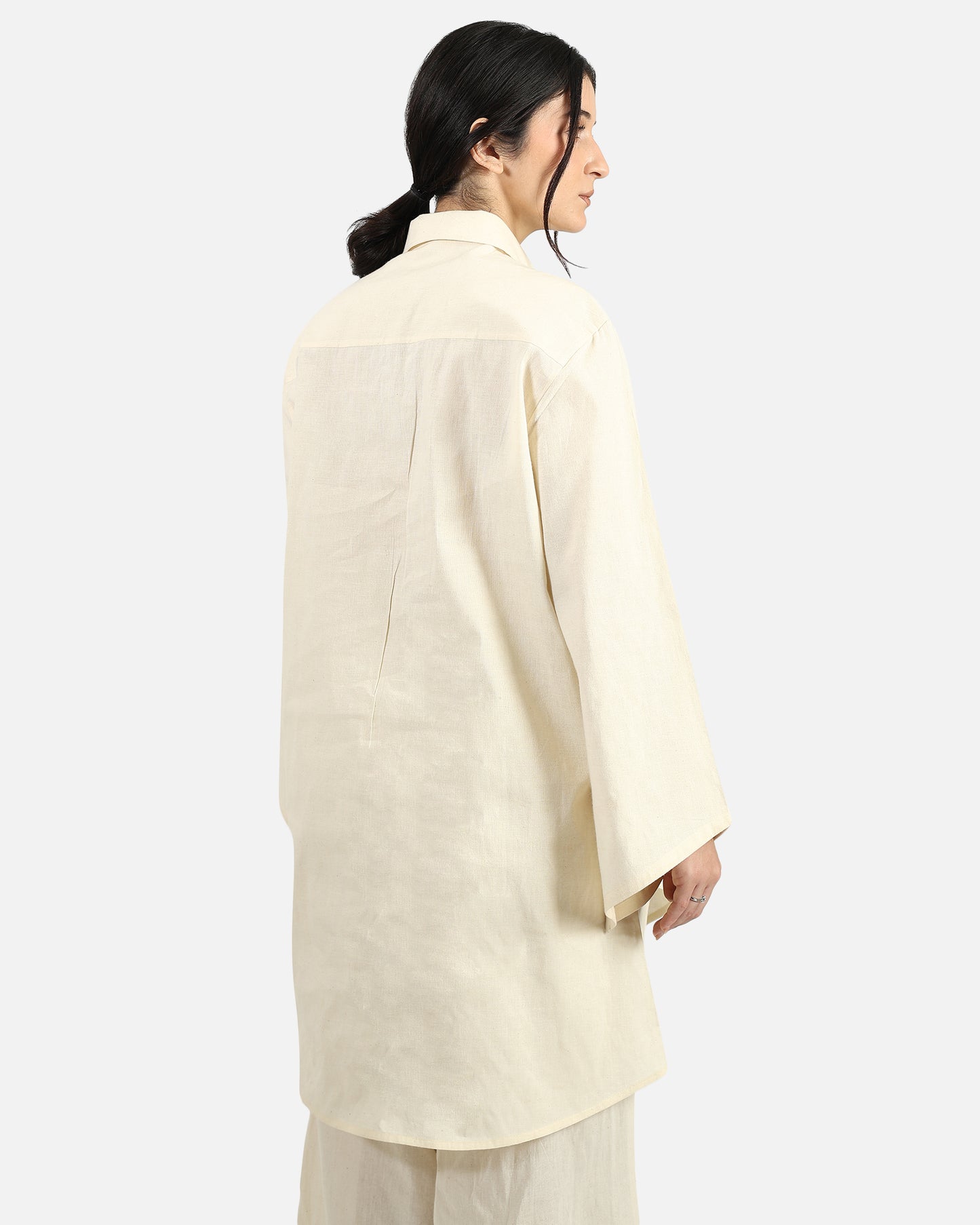 Asymmetric Flare Tunic Shirt