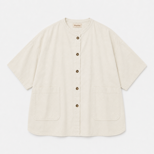 Ivory Ease Utility Shirt