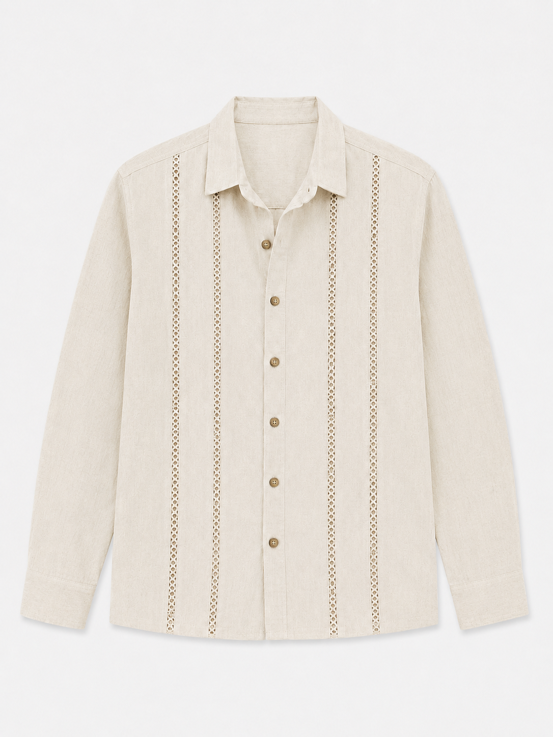 Ivory Lattice Shirt