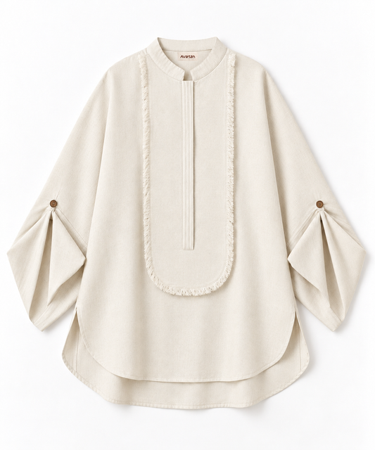 Saanjh Fringe Tunic