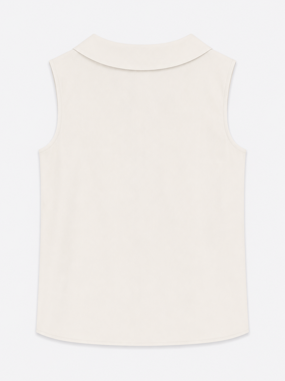 Sculpted Ruffle Collar Top
