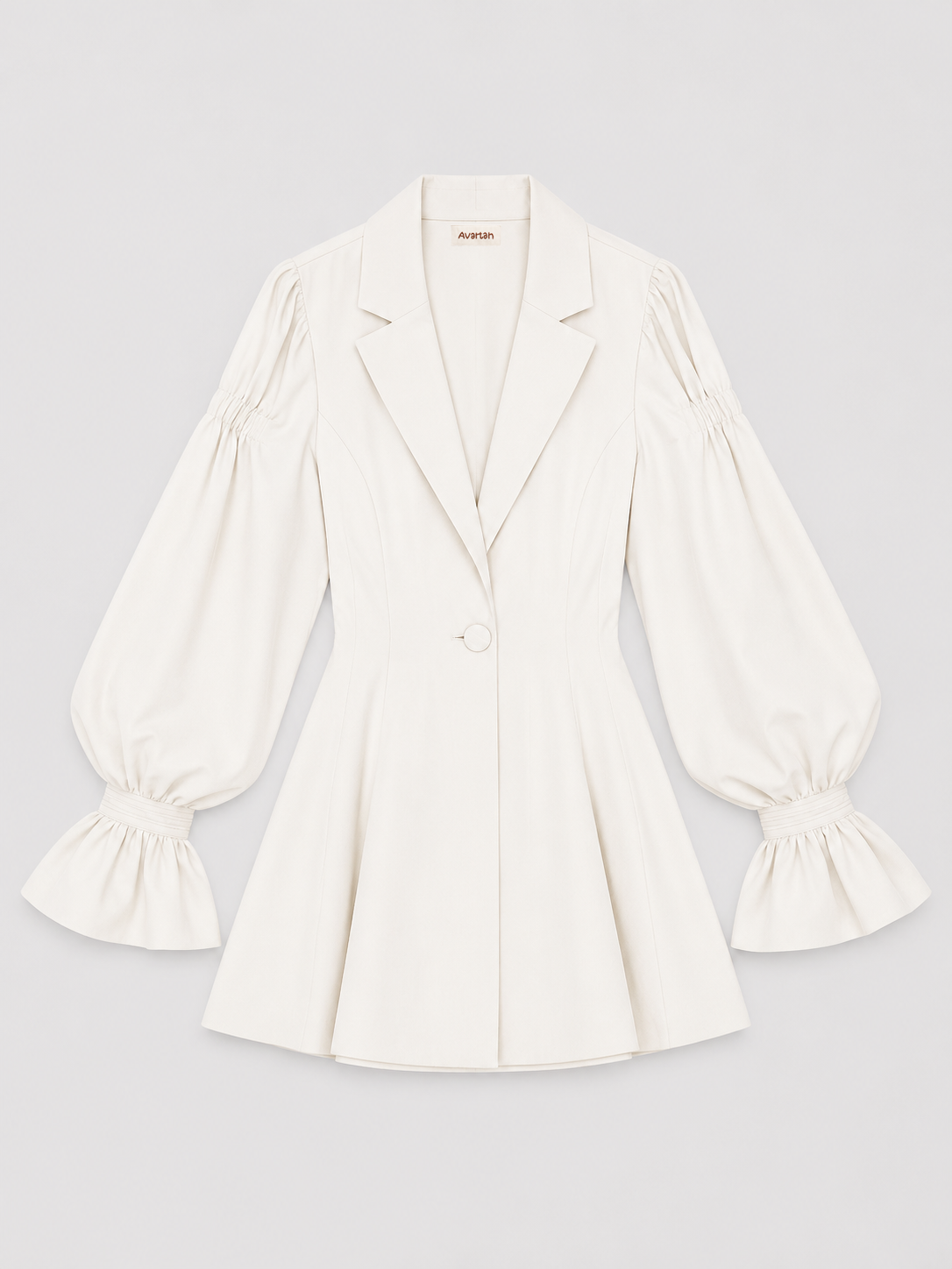Sculpted Sleeve Blazer Dress
