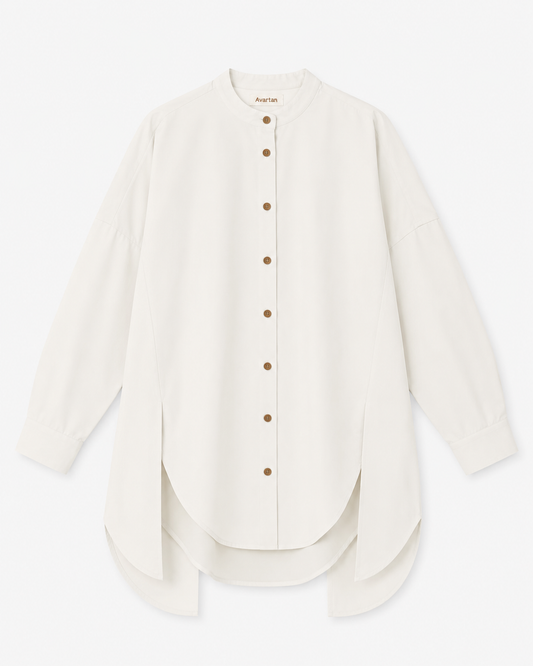 Split Hem Longline Shirt