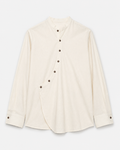 Overlap Cotton Shirt