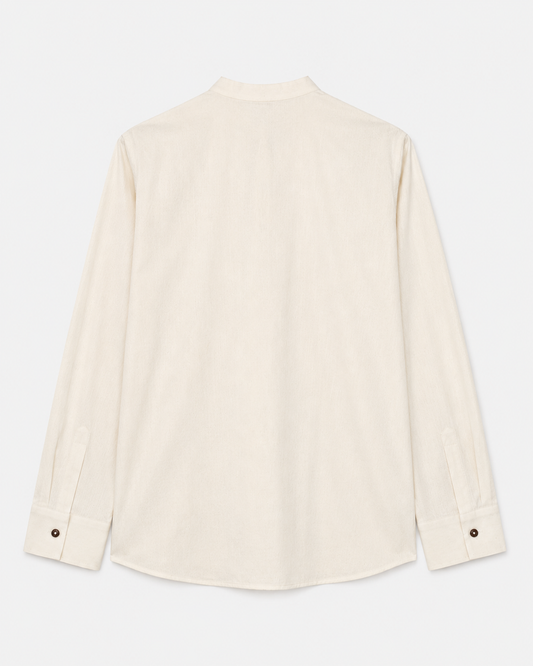 Overlap Cotton Shirt