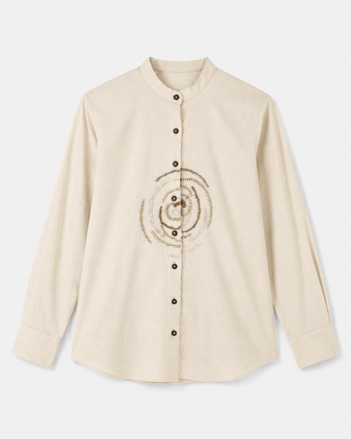 Ripple Embroidery Shirt