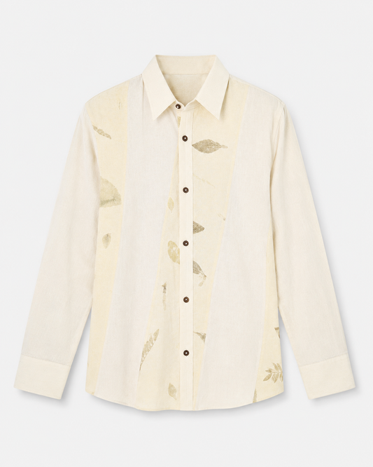Shadow Leaf Cotton Shirt