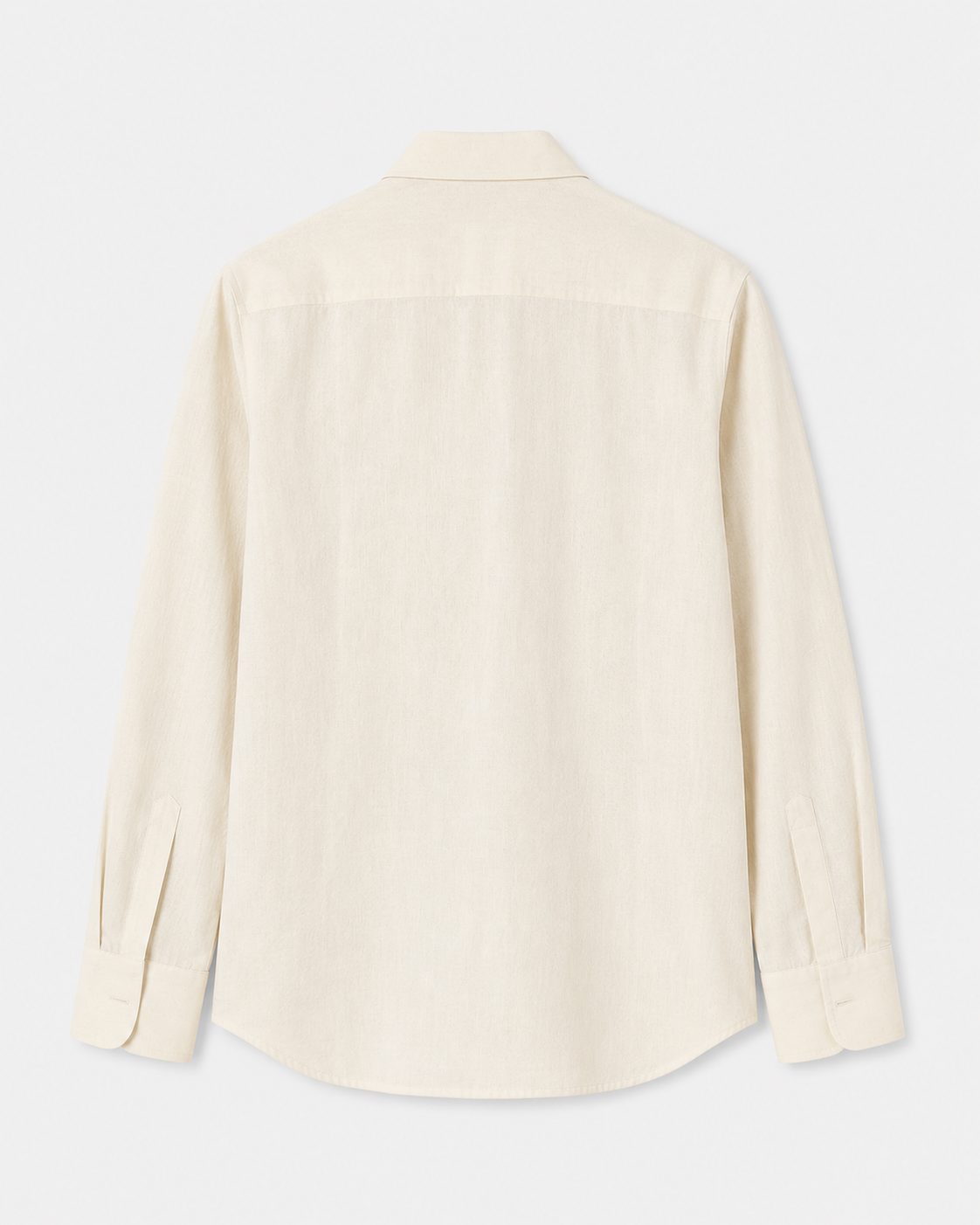 solid placket cottonpullover shirt