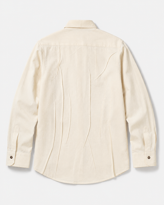 Wet Pleat Shirt