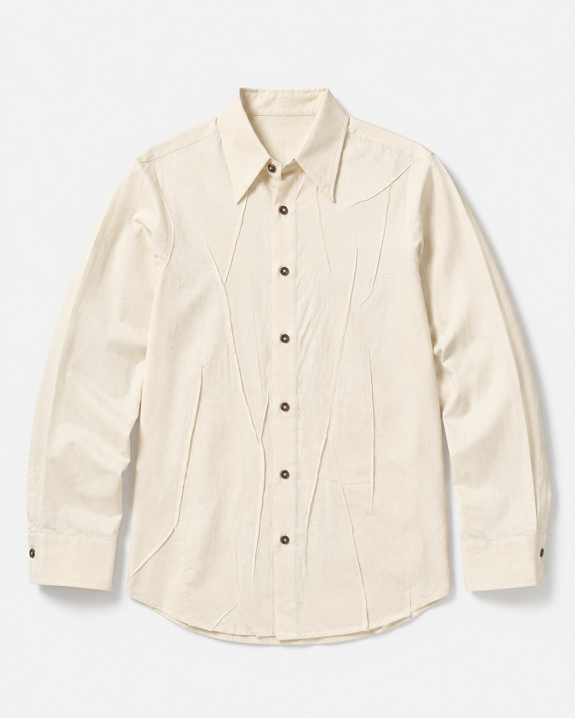 Wet Pleat Shirt