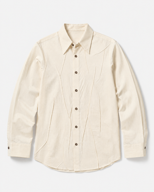 Wet Pleat Shirt